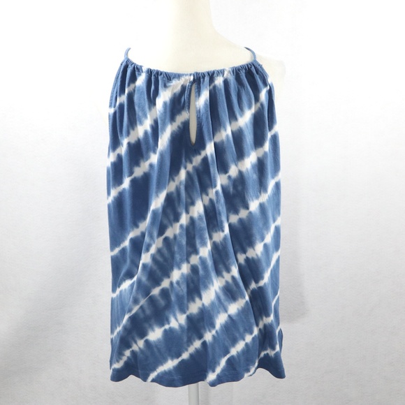 CHAPS by Ralph Lauren Sleeveless Tie Dye Top Sz L - Picture 6 of 8